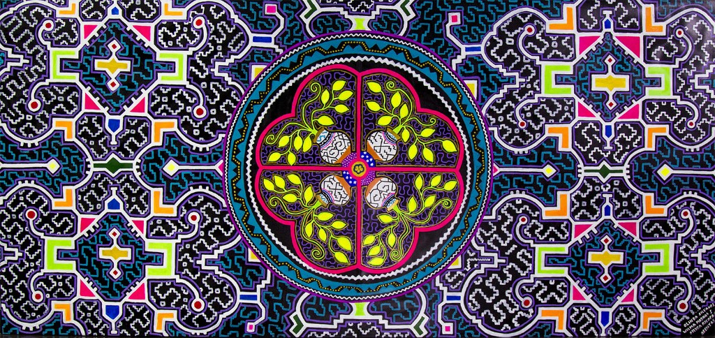 Узоры кенé шипибо